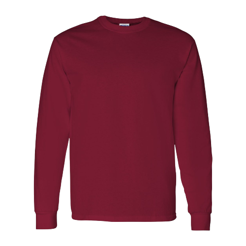 Gildan Heavy Cotton Long Sleeve T-Shirt Package(100 Pieces)