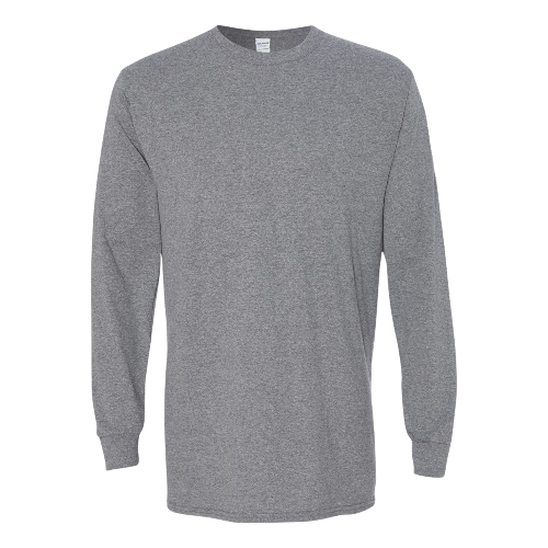 Gildan Heavy Cotton Long Sleeve T-Shirt Package(100 Pieces)