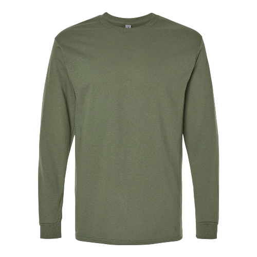 Gildan Heavy Cotton Long Sleeve T-Shirt Package(100 Pieces)