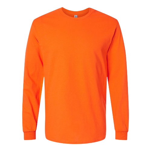 Gildan Heavy Cotton Long Sleeve T-Shirt Package(100 Pieces)