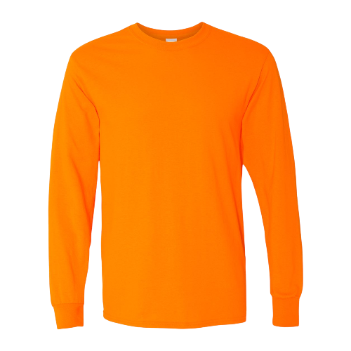 Gildan Heavy Cotton Long Sleeve T-Shirt Package(100 Pieces)